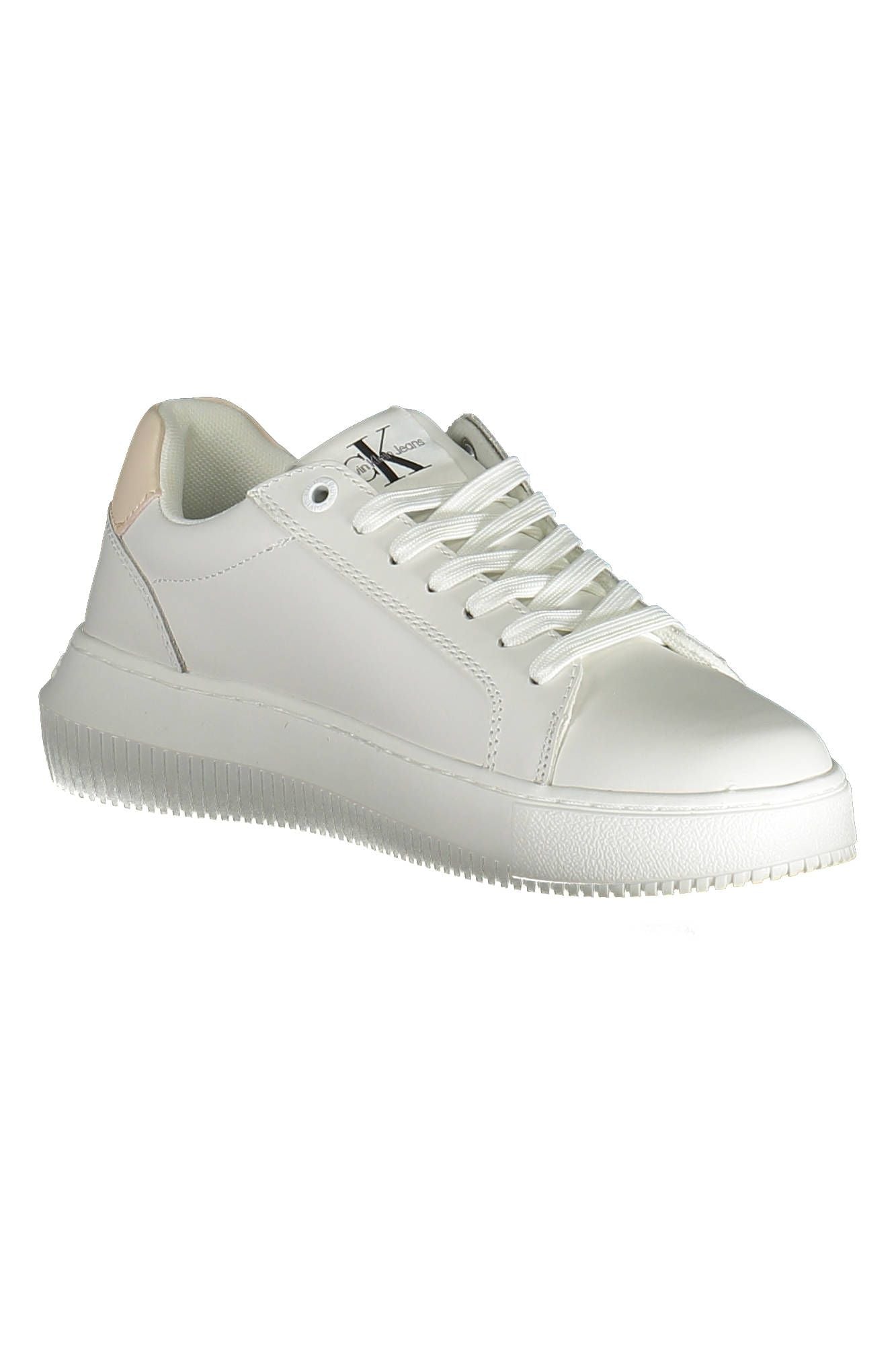 Calvin Klein White Polyester Sneaker