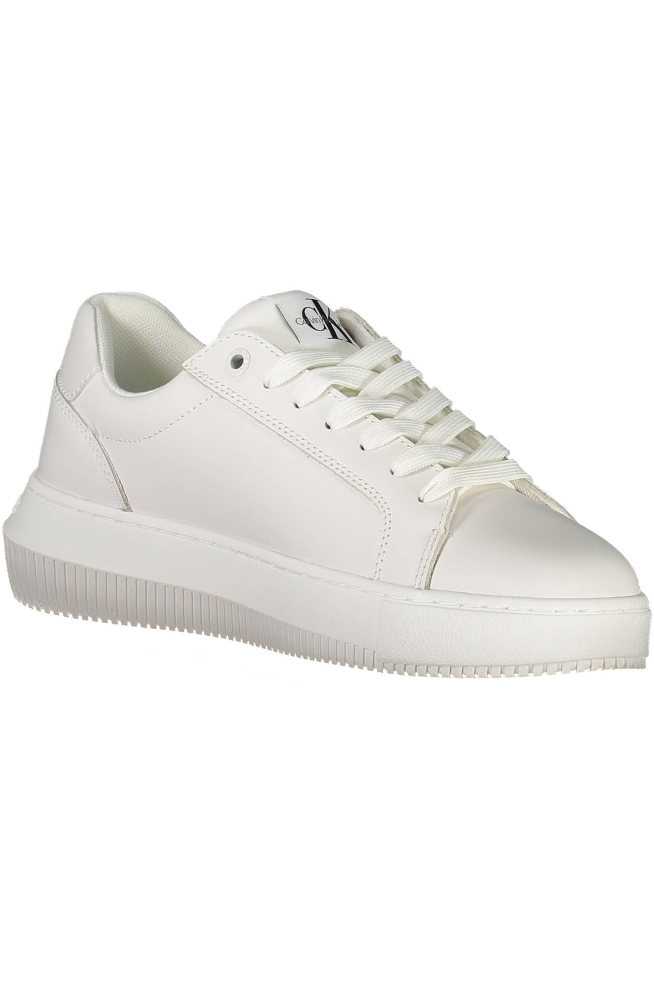 Calvin Klein White Polyester Sneaker