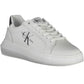 Calvin Klein White Polyester Sneaker