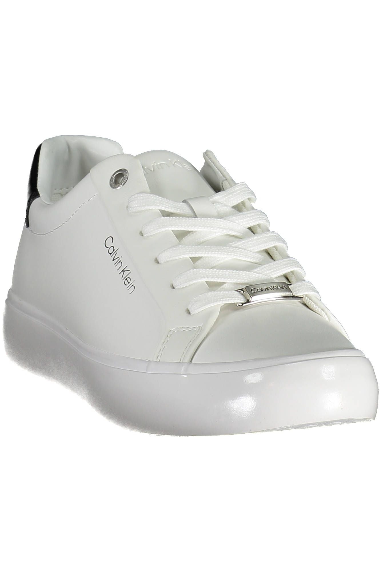 Calvin Klein White Nylon Sneaker