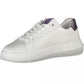 Calvin Klein White Polyester Sneaker