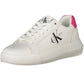 Calvin Klein White Polyester Sneaker