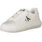 Calvin Klein White Polyester Sneaker