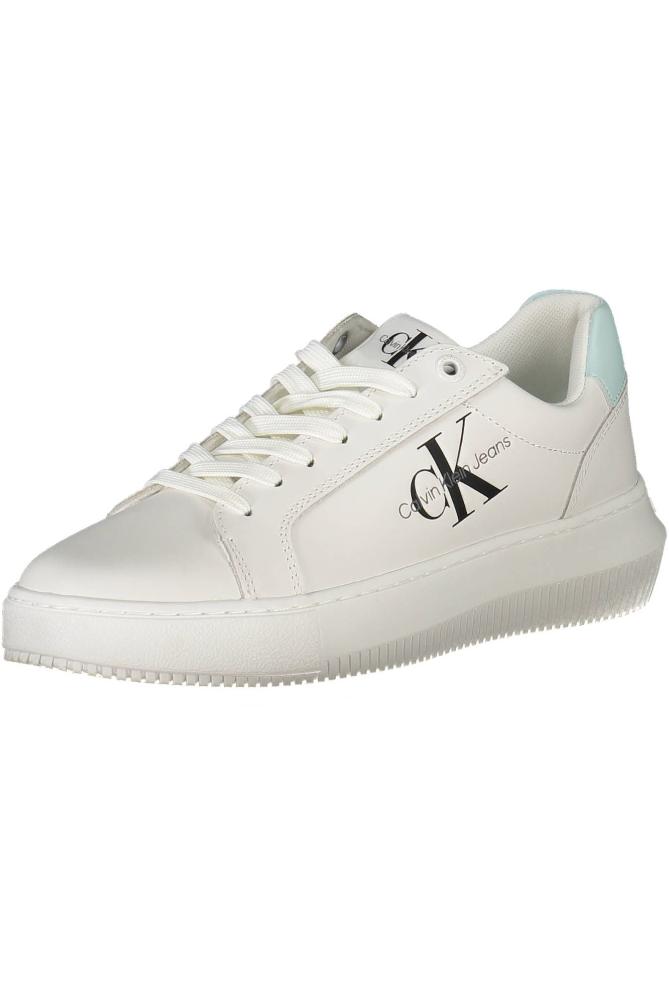 Calvin Klein White Polyester Sneaker