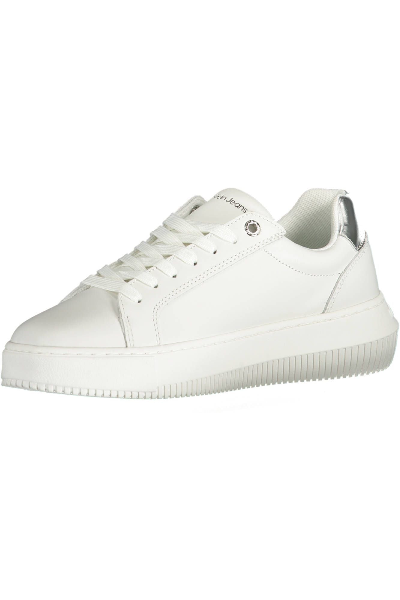 Calvin Klein White Polyester Sneaker