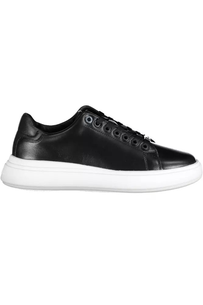 Calvin Klein Black Polyester Sneaker