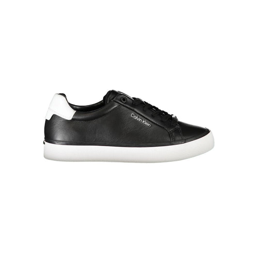 Calvin Klein Black Polyester Sneaker