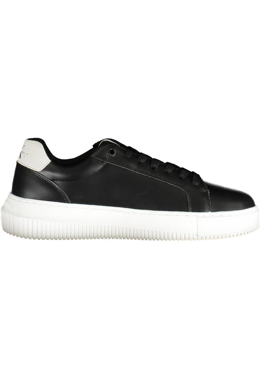 Calvin Klein Black Polyester Sneaker