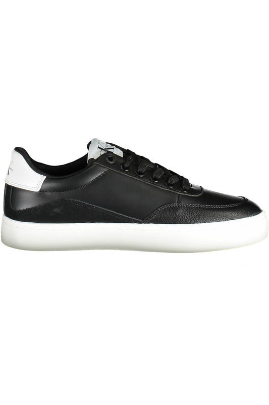 Calvin Klein Black Polyester Sneaker