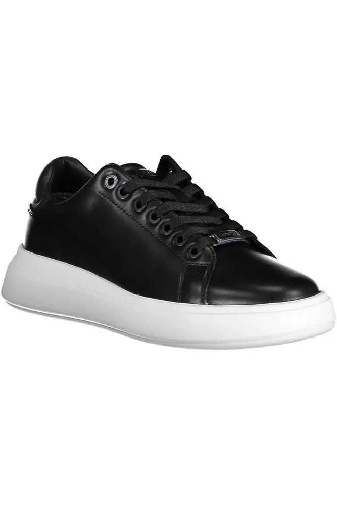 Calvin Klein Black Polyester Sneaker