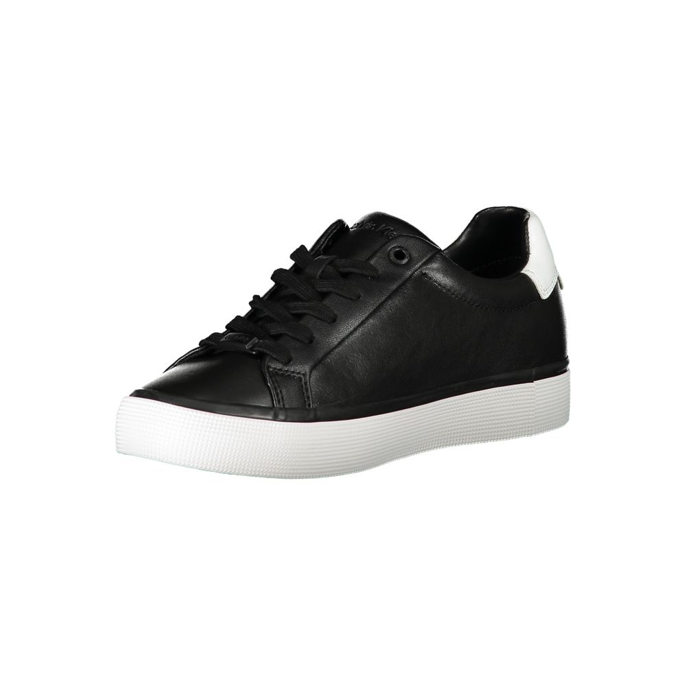 Calvin Klein Black Polyester Sneaker