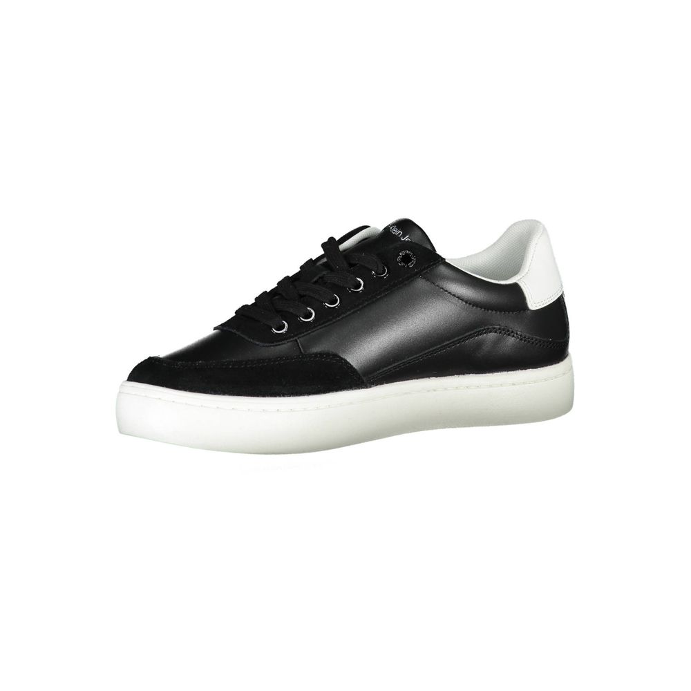 Calvin Klein Black Polyester Sneaker