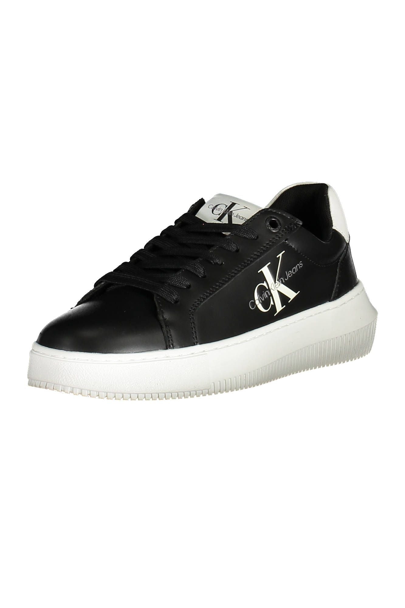 Calvin Klein Black Polyester Sneaker