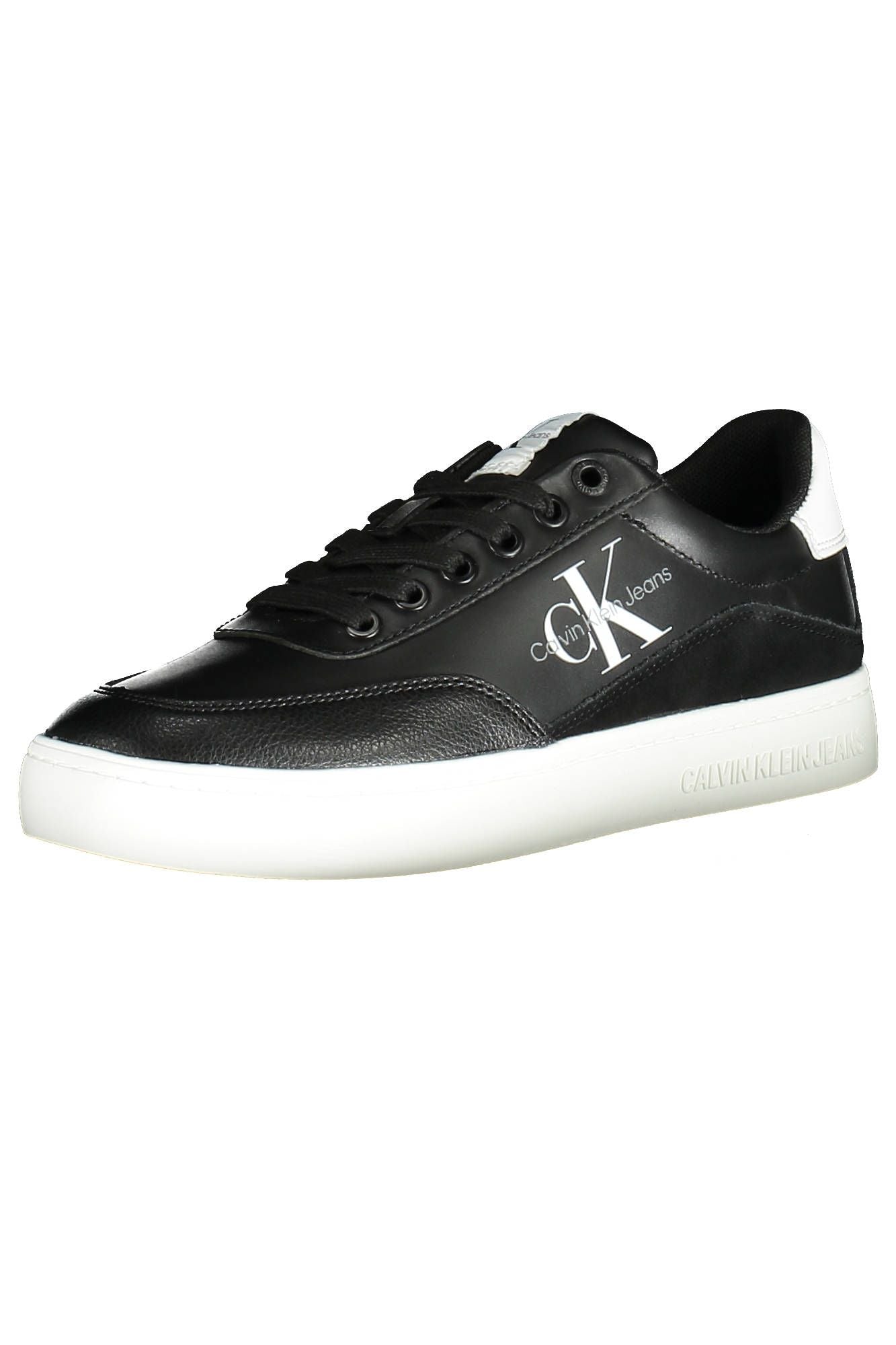 Calvin Klein Black Polyester Sneaker