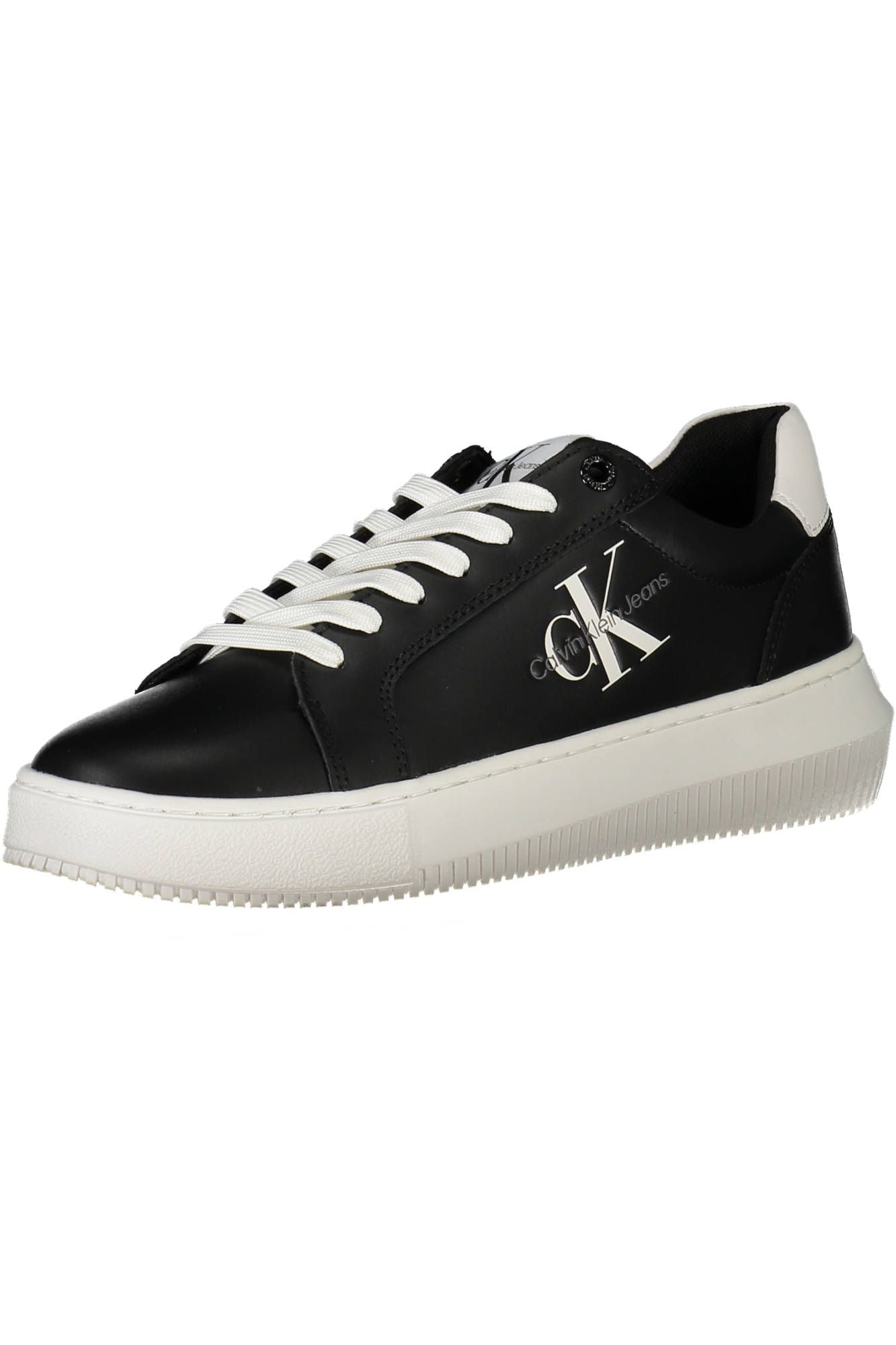 Calvin Klein Black Polyester Sneaker