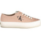 Calvin Klein Pink Cotton Sneaker