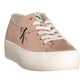 Calvin Klein Pink Cotton Sneaker