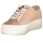 Calvin Klein Pink Cotton Sneaker