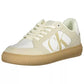 Calvin Klein White Polyester Sneaker