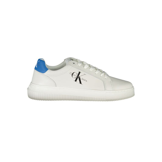 Calvin Klein White Polyester Sneaker