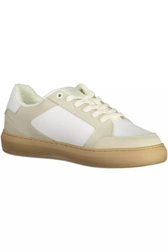 Calvin Klein White Polyester Sneaker