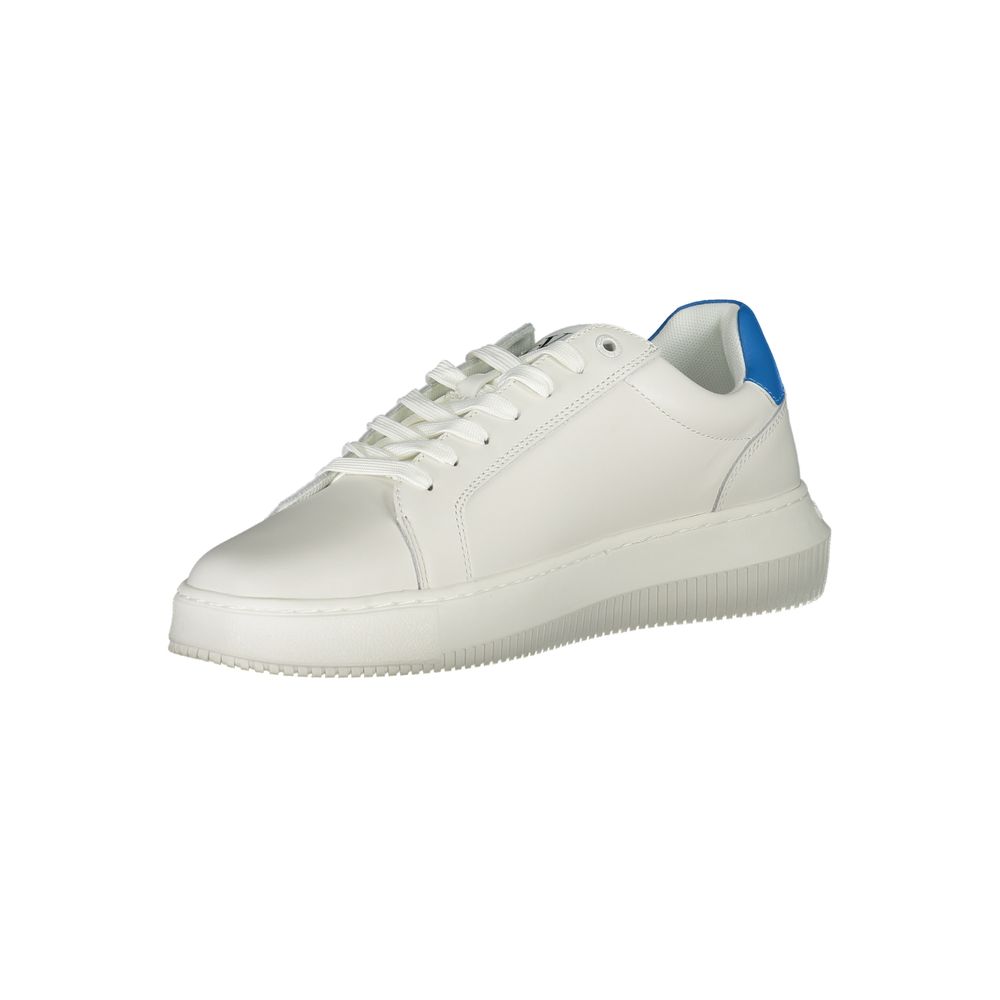 Calvin Klein White Polyester Sneaker