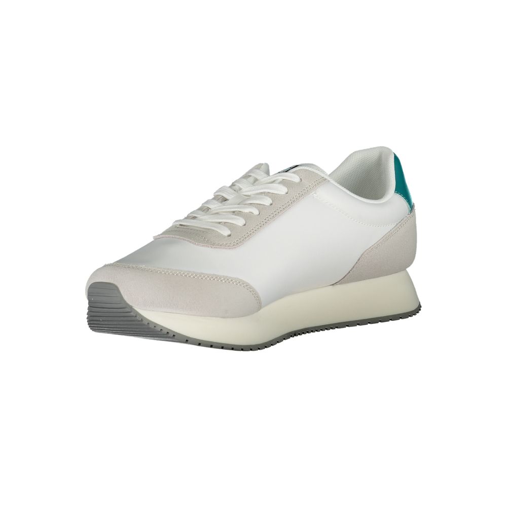 Calvin Klein White Polyester Sneaker