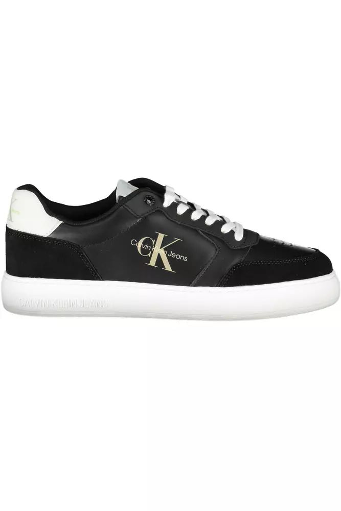 Calvin Klein Black Polyester Sneaker