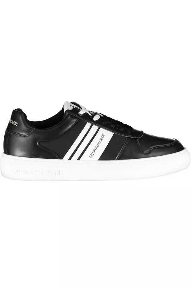 Calvin Klein Black Polyester Sneaker