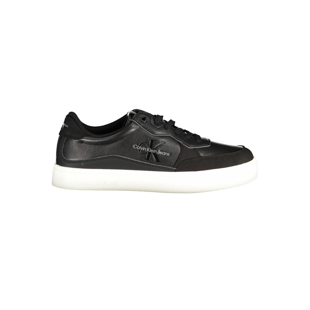 Calvin Klein Black Polyester Sneaker