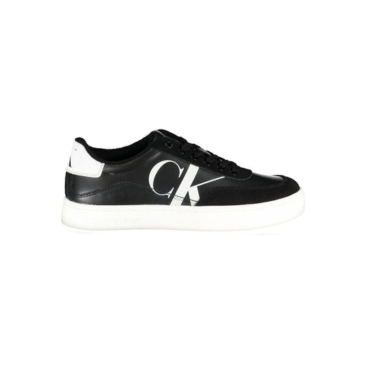 Calvin Klein Black Polyester Sneaker