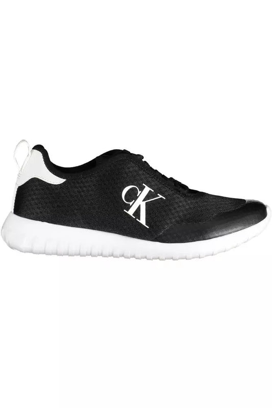 Calvin Klein Black Polyester Sneaker