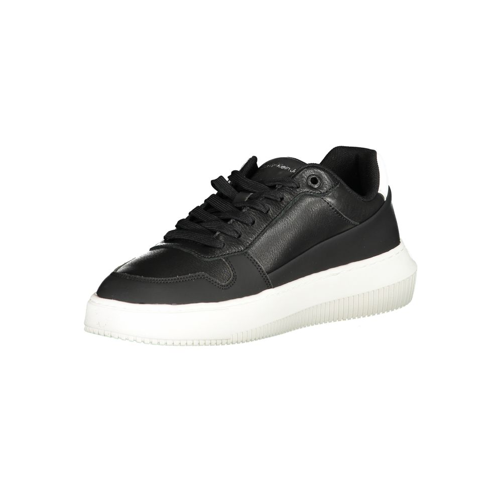 Calvin Klein Black Polyester Sneaker