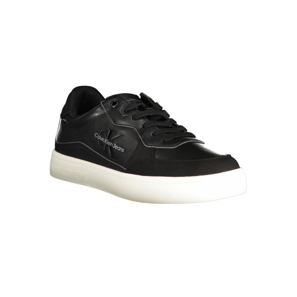 Calvin Klein Black Polyester Sneaker