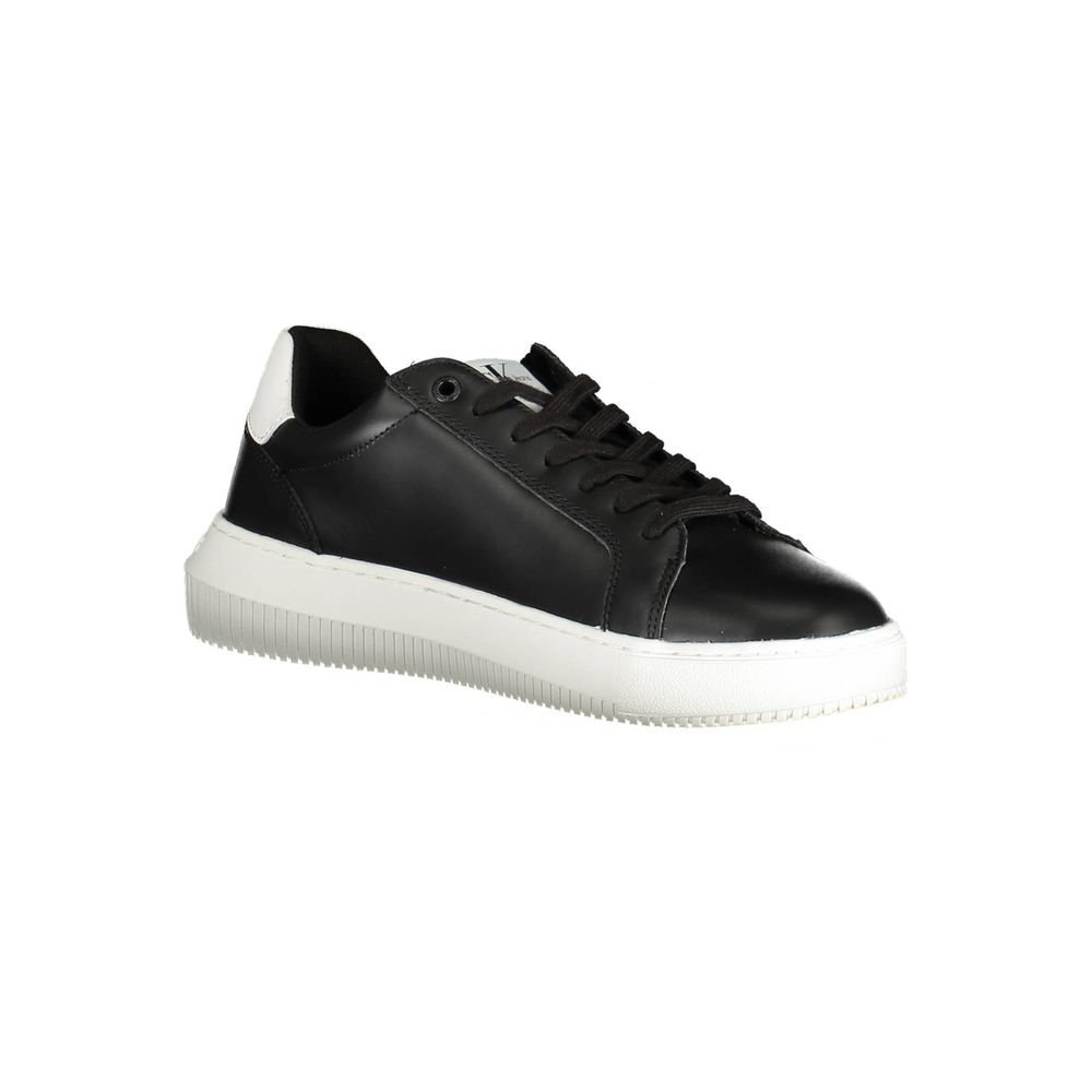 Calvin Klein Black Polyester Sneaker