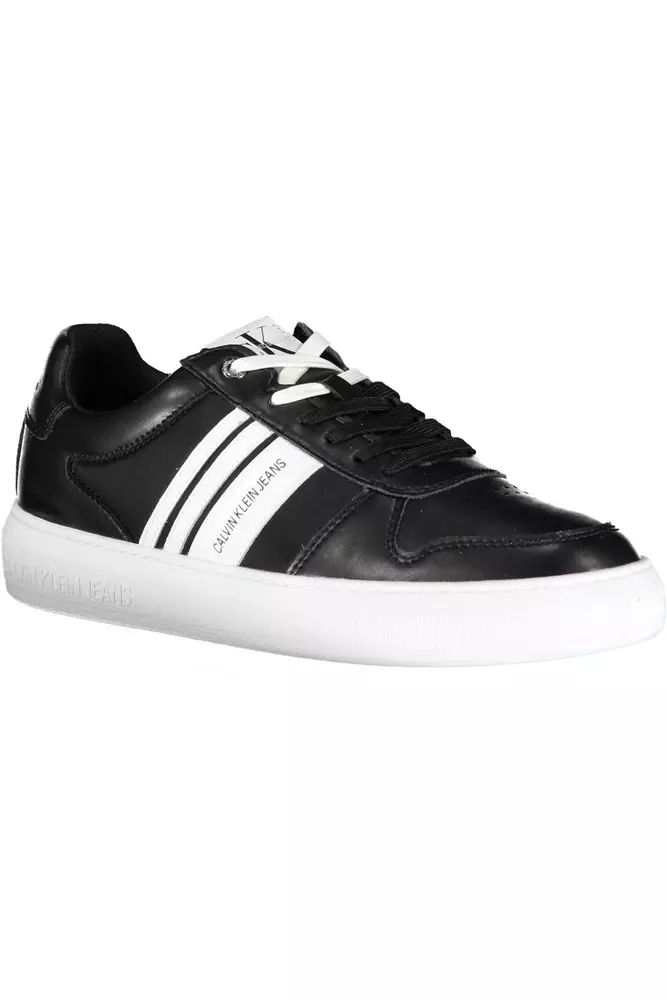 Calvin Klein Black Polyester Sneaker