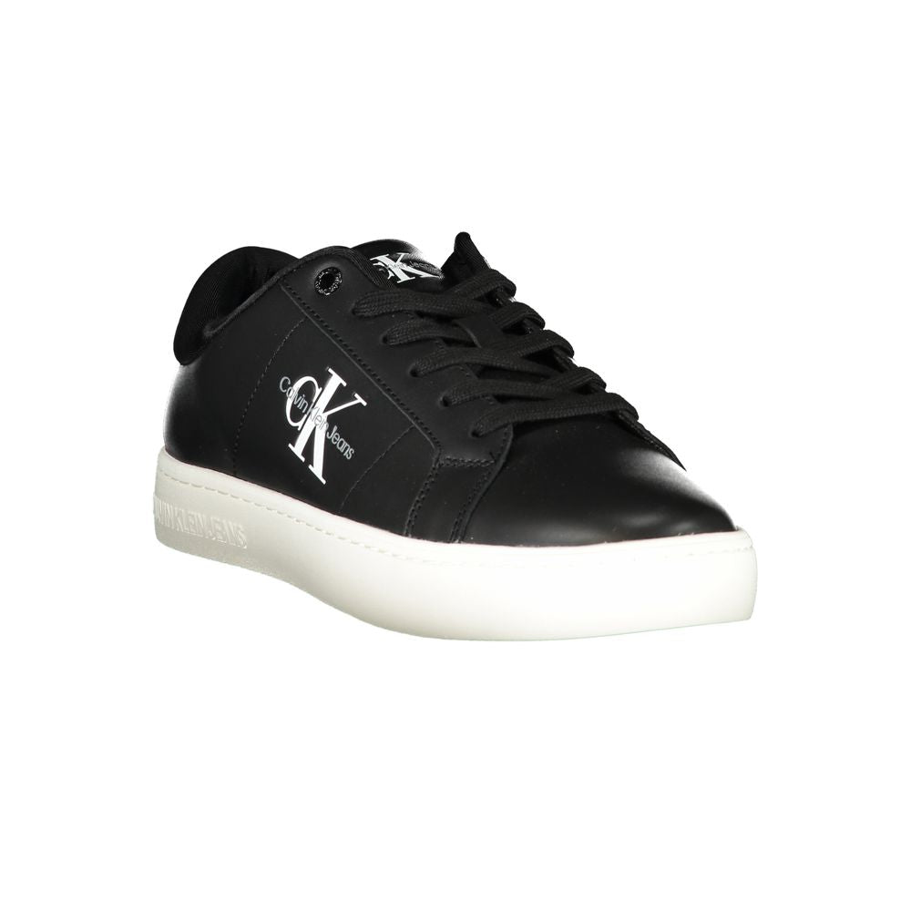 Calvin Klein Black Polyester Sneaker