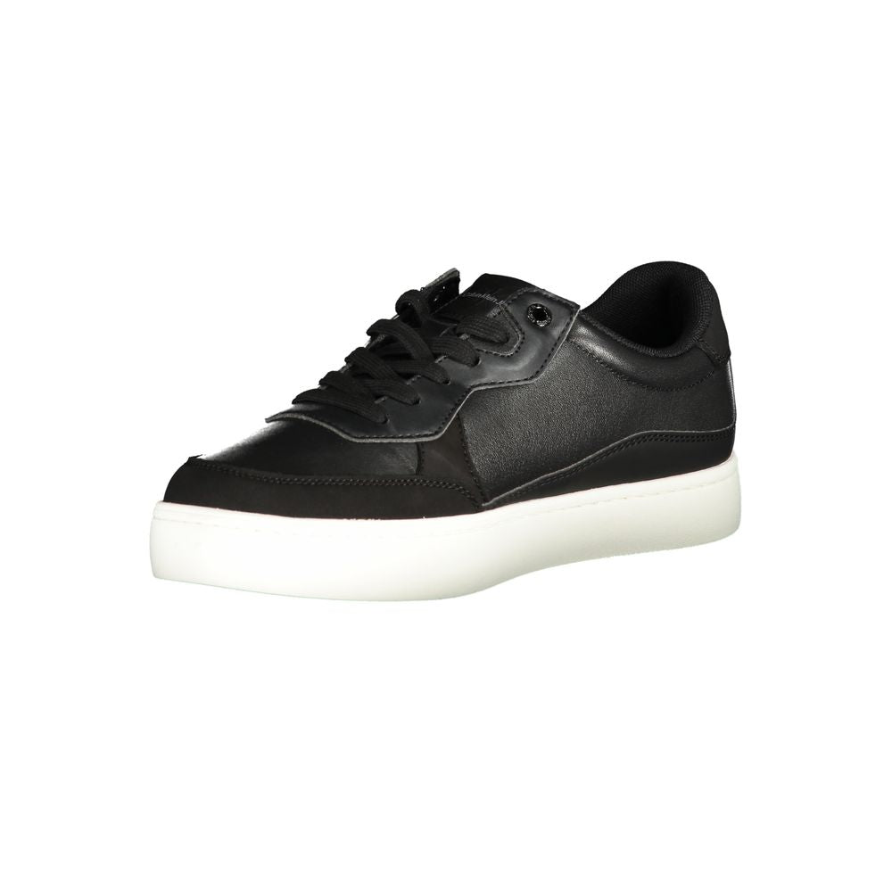 Calvin Klein Black Polyester Sneaker