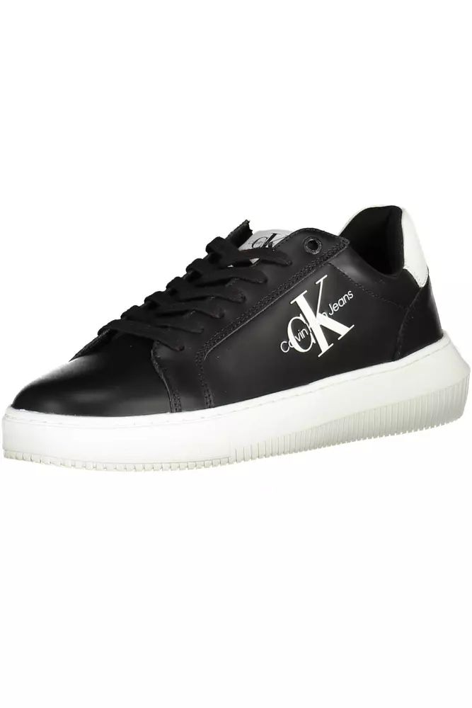 Calvin Klein Black Polyester Sneaker