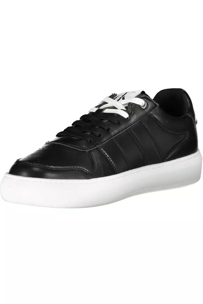 Calvin Klein Black Polyester Sneaker