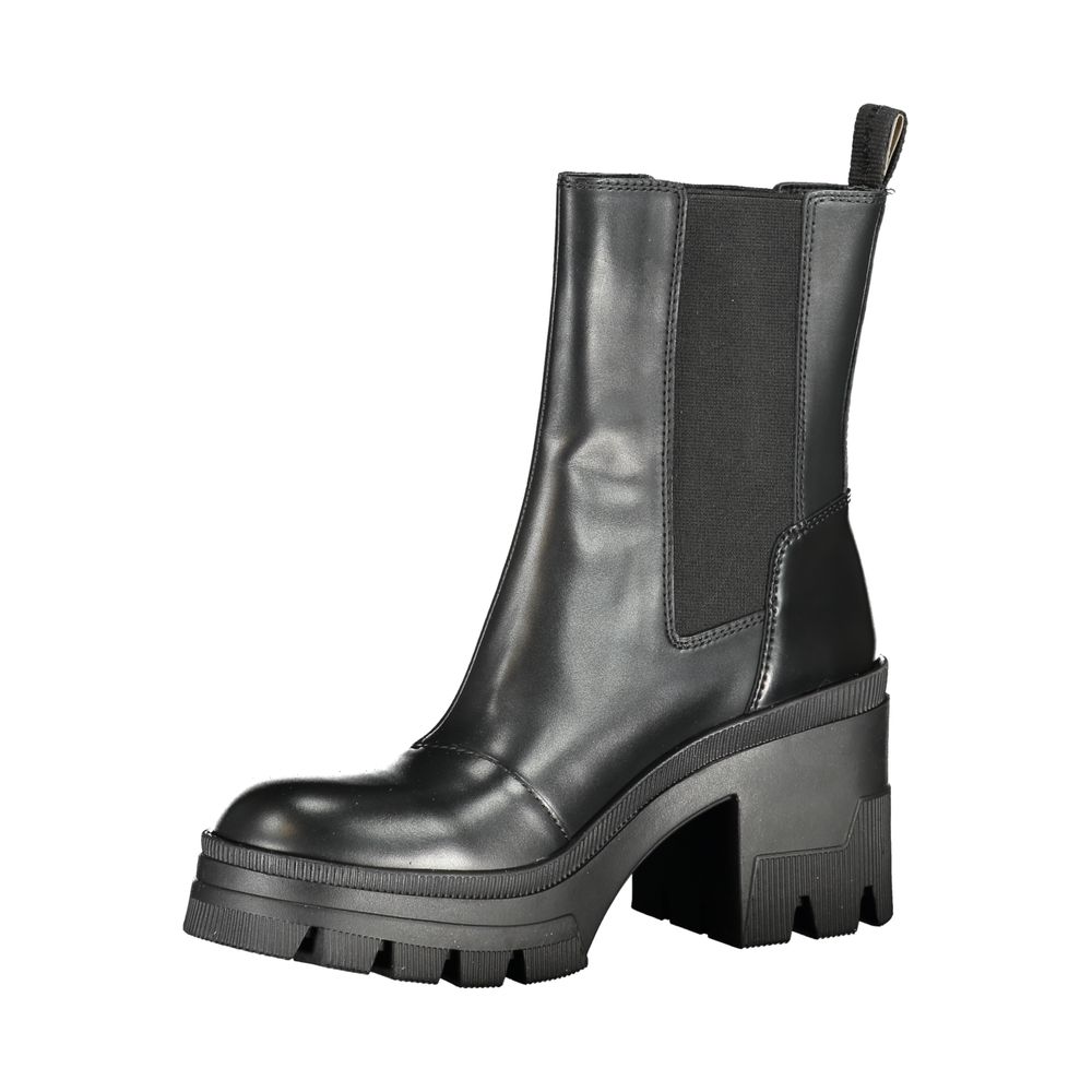 Calvin Klein Black Polyester Boot