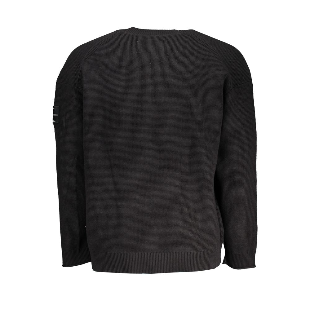 Calvin Klein Black Cotton Sweater