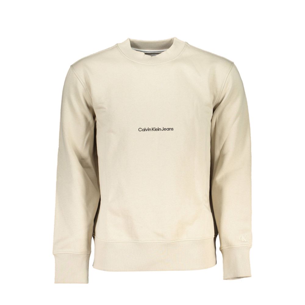 Calvin Klein Beige Cotton Sweater