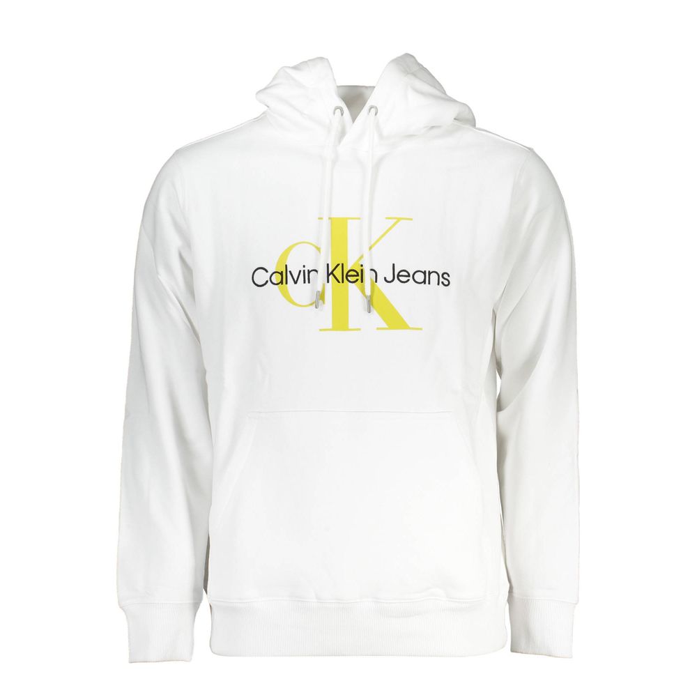 Calvin Klein White Cotton Sweater