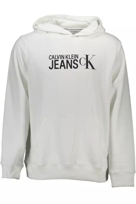 Calvin Klein White Cotton Sweater