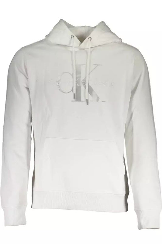 Calvin Klein White Cotton Sweater