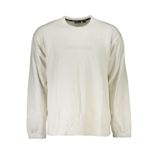 Calvin Klein White Cotton Sweater