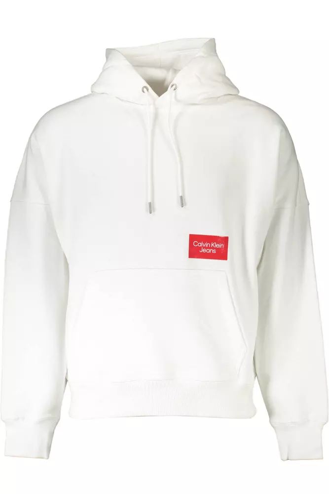 Calvin Klein White Cotton Sweater