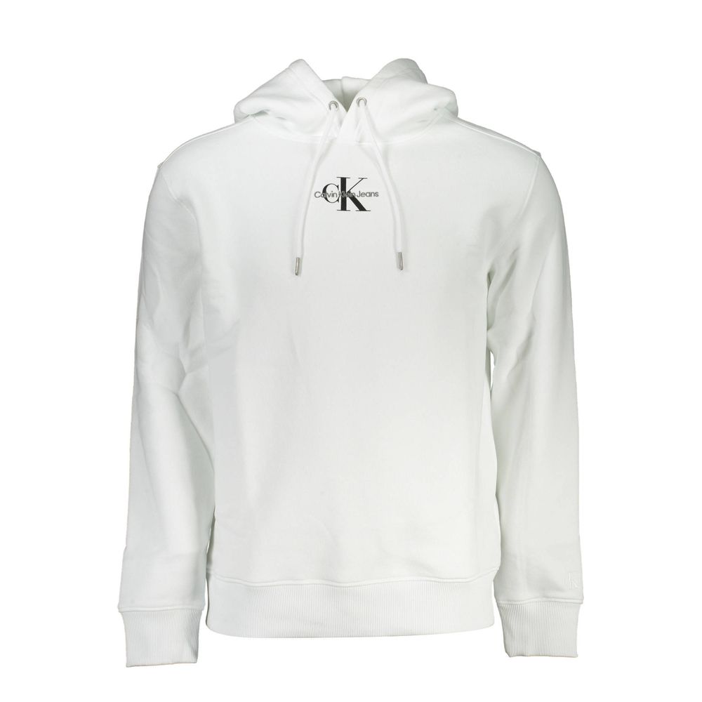 Calvin Klein White Cotton Sweater