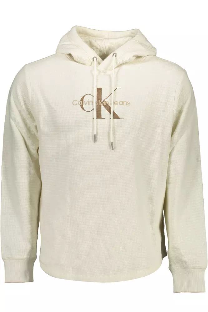 Calvin Klein White Cotton Sweater